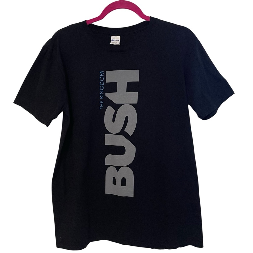 Bush THE KINGDOM Fan Tracks Band T Shirt‎ Large